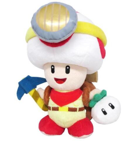 Super Mario Bros - Captain Toad 9 Plush
